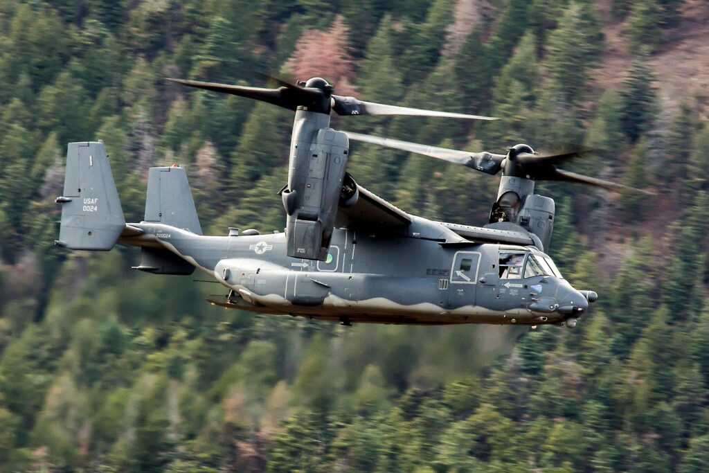 CV-22 Osprey, US Air Force Photo by Trevor Cokley